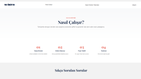 Wordpress müşteri odaklı sade tasarım 