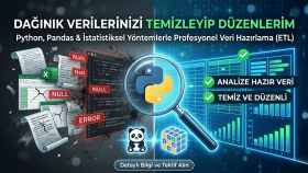 karmaşık veri setlerinizi analize hazır hale getirebilirim