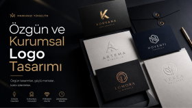 markanız için kurumsal ve özgün logo tasarlarım