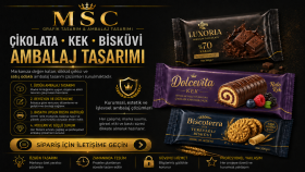 Modern Ambalaj Tasarımı Mockup Çalışması