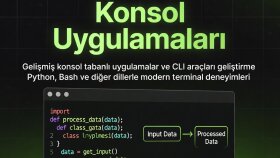 hızlı konsol uygulamaları ve CLI araçları geliştiriyorum