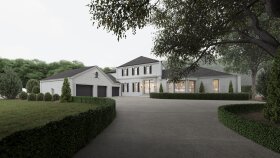 Dış cephe tasarımı ve dış mekan renderları/ New Orleans 