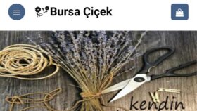 Bursa Çiçek Market  E-Ticaret Sitesi