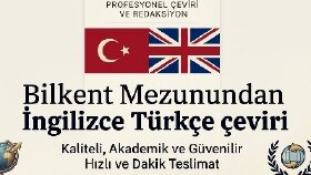 Bilkentliden İngilizce Türkçe Çeviri