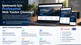  özel ve hızlı Laravel PHP web siteleri geliştirebilirim