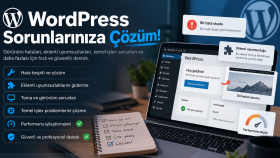 WordPress hatalarını tespit edip gideririm
