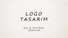 size minimal bir logo tasarlayabilirim