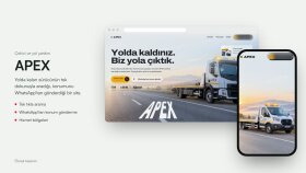 APEX - Çekici ve Yol Yardım Web Sitesi
