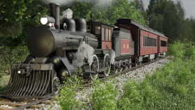 Buharlı Tren Modelleme
