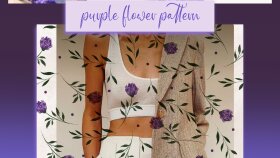 Purple Flower Pattern