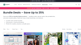 Digital Products Shopify Store Design 