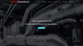 Maksan Havalandırma-Web Sitesi