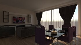 salon ve mutfak tasarımı