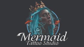 Mermaid Tattoo Studio Logo
