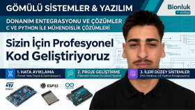 STM32, ESP32, Arduino, Modbus ile projeler geliştirebilirim