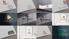 profesyonel şekilde minimal & kurumsal logo tasarlarım