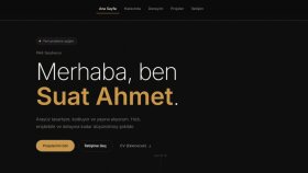 Kişisel Portfolyo Sitem