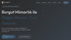 Burgut Mimarlık: Kurumsal ve Estetik Web Tasarımı