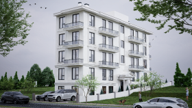 Modern Konut Projesi - Peyzaj & Dış Mekan 3D Render