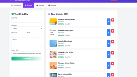  Laravel ile admin panelli web sistemleri geliştiriyorum