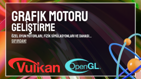 Vulkan / OpenGL ile grafik/fizik motorları geliştiririm