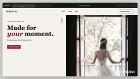 SERENAVA - Gelinlik Web Konsepti