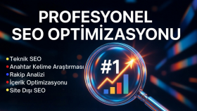 SEO optimizasyonları ile Google'da sitenizi yükseltirim