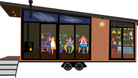 Tiny House Icon Design