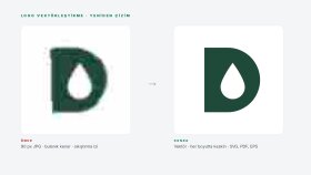 DEMLİK - Logo vektörleştirme ve geometrik yeniden çizim