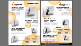 ''Sfm Teknoloji'' katalog tasarımı