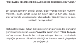 Arka Kapak Yazısı