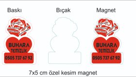 Buhara Temizlik - Magnet Tasarımı 