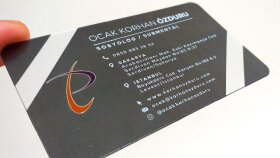 kaliteli şeffaf kartvizite sahip olmanızı sağlayabilirim