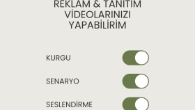 profesyonel video ve reklam tanıtımlarınızı hazırlayabilirim