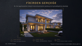 Modern Villa Cephe Tasarımı | Dış Mekân Render