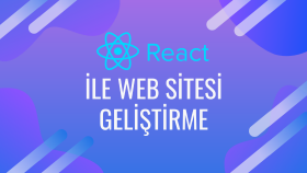 react ile web sitesi geliştiririm