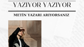 herhangi bir konuda istenilen düzeyde metin yazabilirim