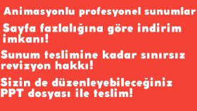 Sizin için yaptıklarımız!