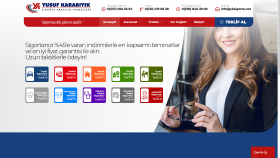 YK Sigorta Anahtar Teslim Web Sitesi