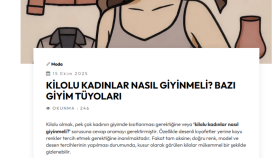 Kilolu Kadınlar Nasıl Giyilmeli ? Bazı Giyim Tüyoları