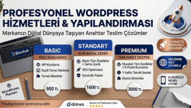 wordpress ile sitenizi hazırlarım