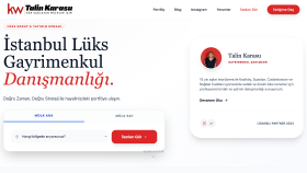 Talin Karasu için Laravel (PHP) altyapılı, SEO odaklı bir em