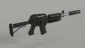 3D Silah Tasarımı - Game Ready