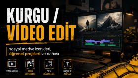 videolarınıza profesyonel kurgu yapabilirim