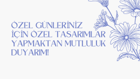 özel günleriniz için minimal ve modern davetiye tasarlarım