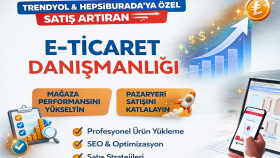 e-ticaret işlerinizde danışmanlık ve destek verebilirim