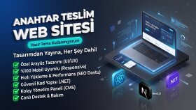 ihtiyacınıza özel web sitesini sıfırdan kodlarım