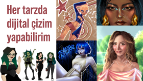 istenilen her tarzda dijital çizim illüstrasyon yapabilirim