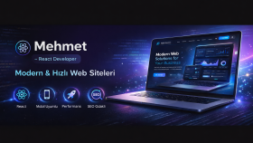 modern ve hızlı React web siteleri geliştiririm