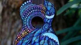 Ukulele kullandığım bir çalışma